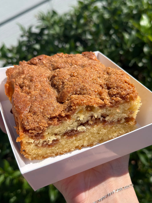 Cinnamon Streusel Coffee Cake
